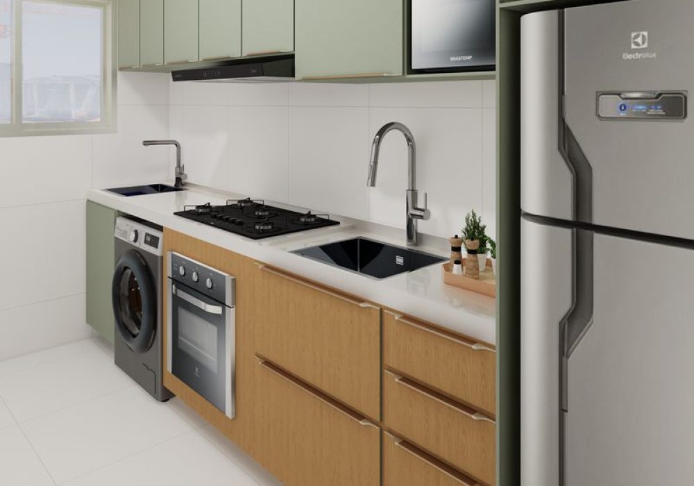 Cozinha do Residencial Parque Capivara I