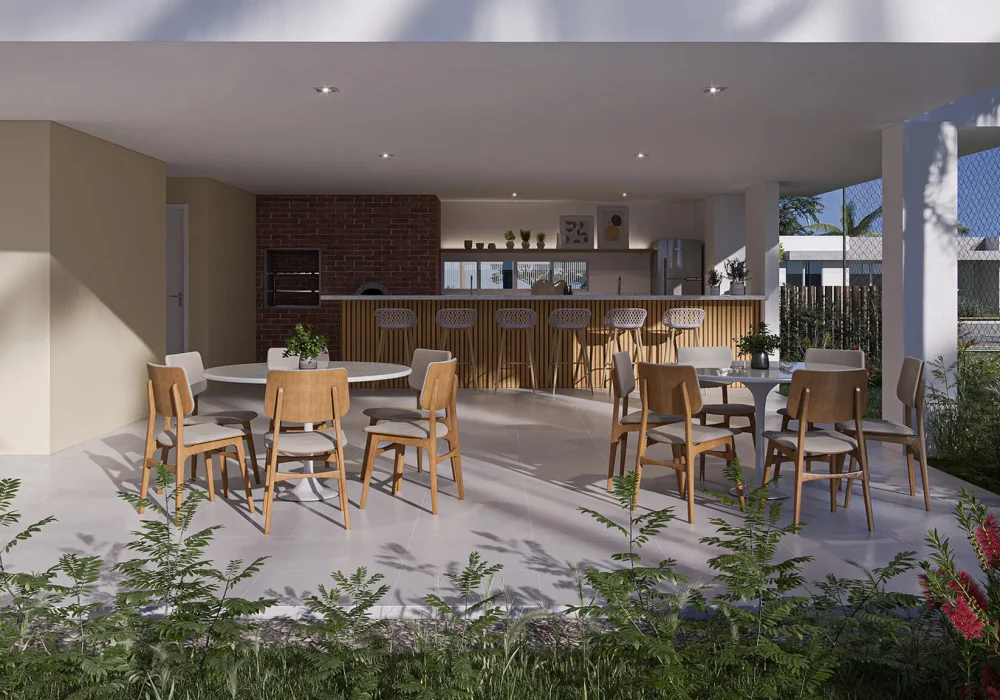 Espaço Gourmet 2 do Residencial Bougainville