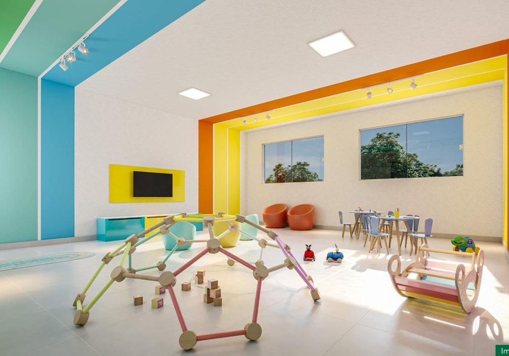 Espaço kids do Spazio Imperatriz da MRV em Salvador