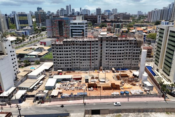 Evolução de Obra do Jardim Armação Prime em Novembro de 2025