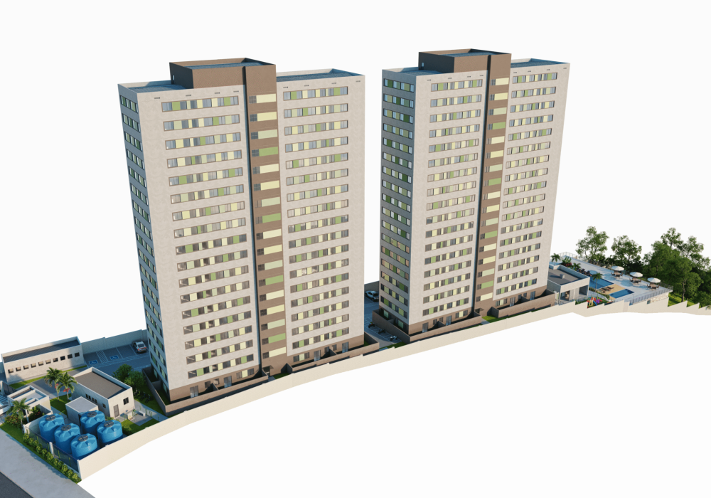 Implantação Bela Vista Residencial MRV Salvador