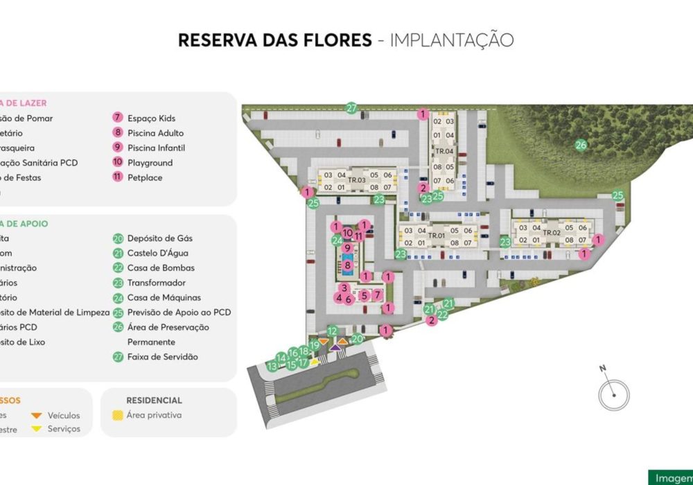 Implantação Reserva das Flores MRV Salvador