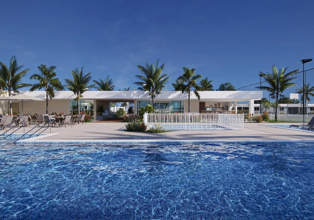 Piscina 2 do Residencial Bougainville