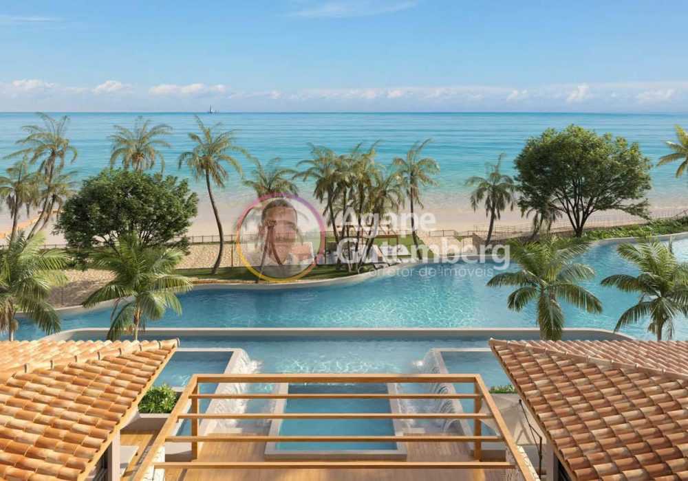 Piscinas e Espelhos D’Água Integradas por Cascatas do Itaparica Resorts Residences