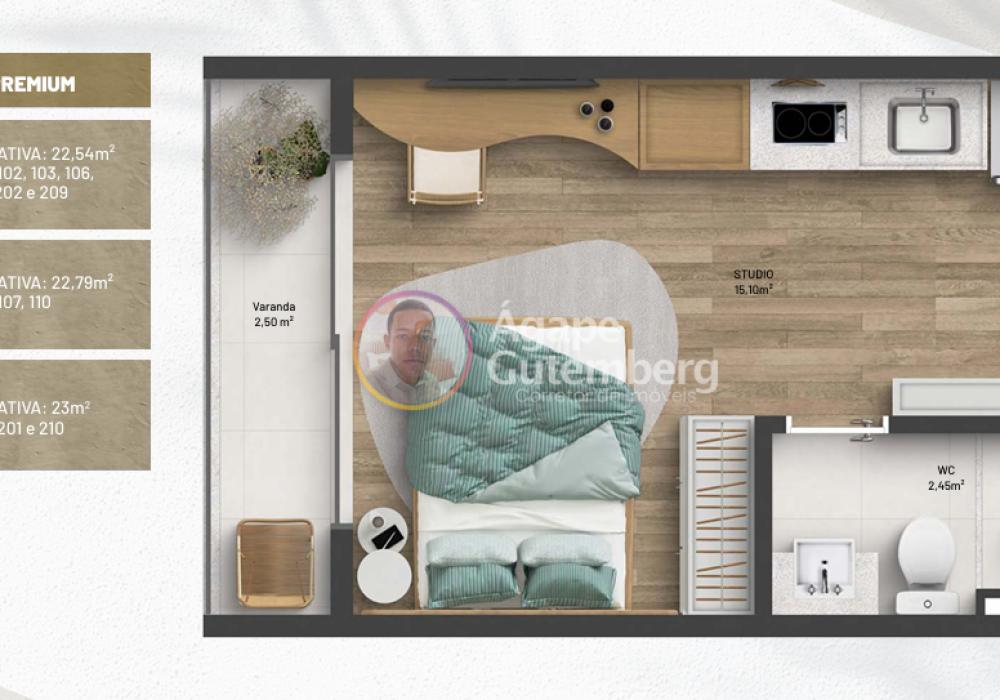 Apartamento Studios Premium Itaparica Resorts Residences
