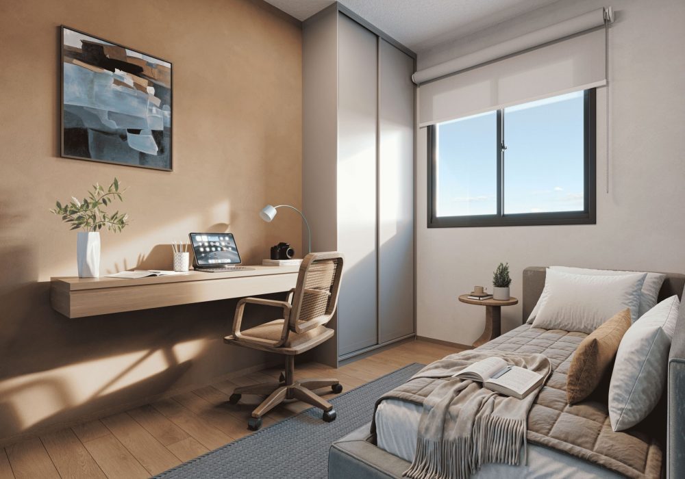 Quarto Bela Vista Residencial MRV Salvador