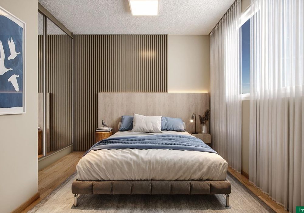 Quarto do Apartamento Spazio Imperatriz da MRV em Salvador