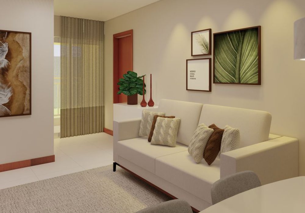 Sala 2 do Residencial Parque Capivara I