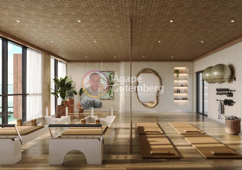 Sala de Pilates do Itaparica Resorts Residences
